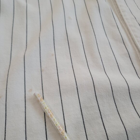 Retro 90s White Sox Jersey by Starter Cooperstown MLB Collection Pinstripe M - Picture 12 of 14